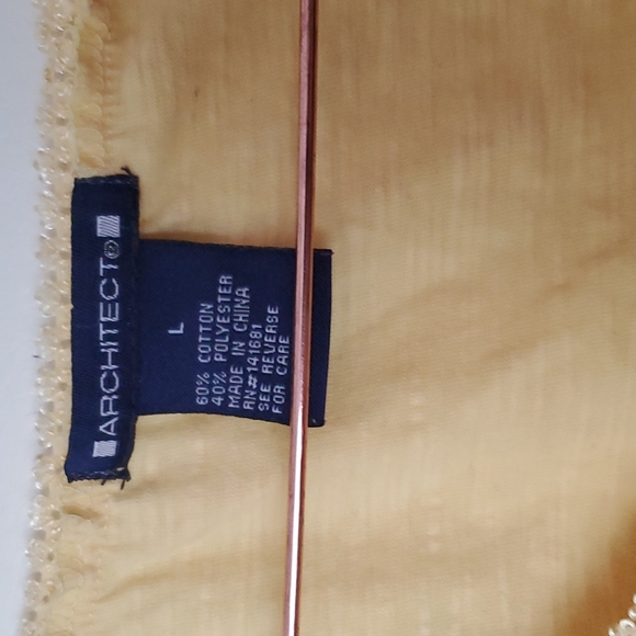 Lemon yellow crochet boho top - Picture 2 of 4